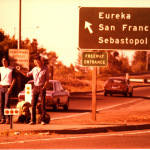 tom & jeff day,oct 77. hitchhiking across country after h.s. first thru prescott. returned jan 79